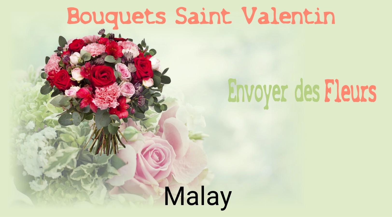 Roses de Saint-Valentin livrées à Malay